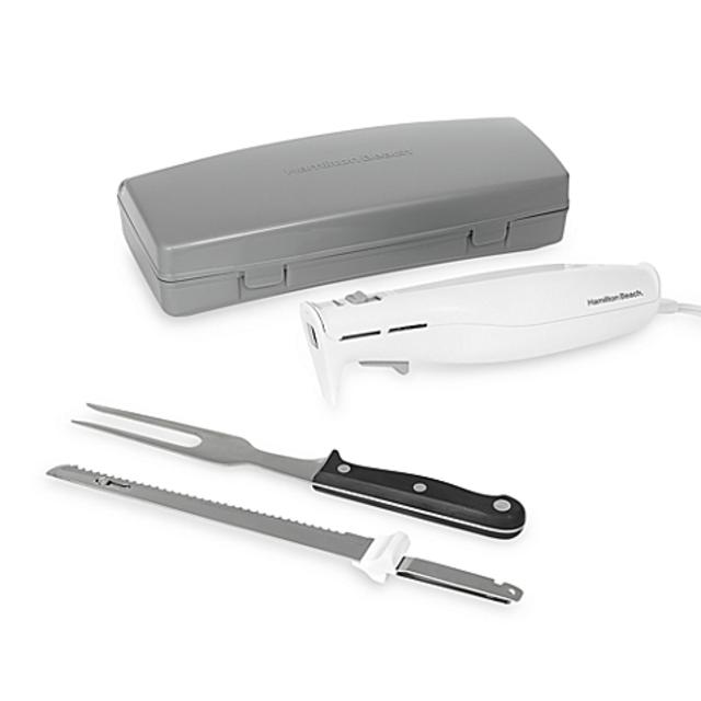 Hamilton Beach Electric Knife Set With Case