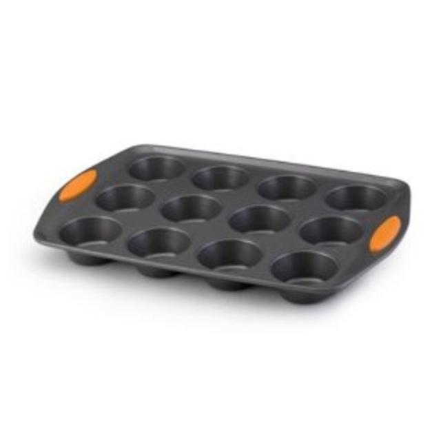 Rachael Ray Non-Stick 12-Cup Muffin and Cupcake Pan
