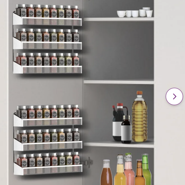 2 Pack Spice Rack Organizer