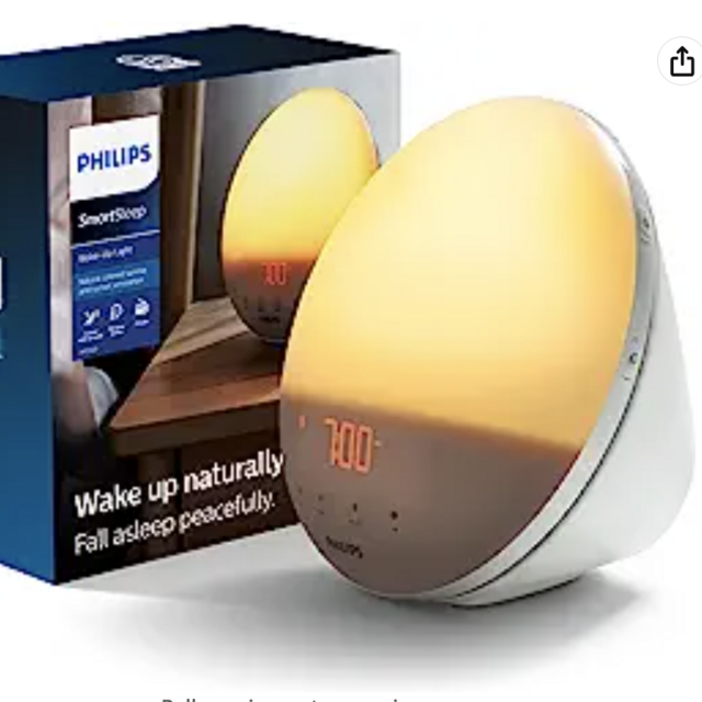 Philips Natural Sunrise Alarm Clock