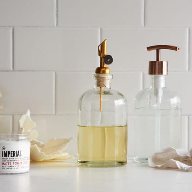 Copper Top Pump + Pour Soap Dispensers