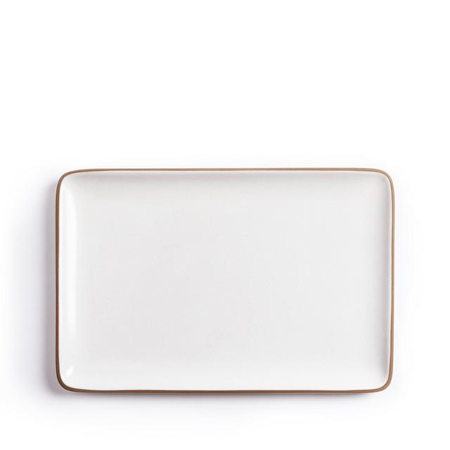Plaza 9x14 Platter (Opaque White)