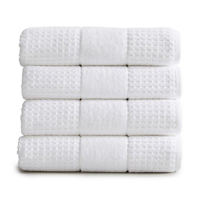 4 Piece 100% Cotton Towel Set