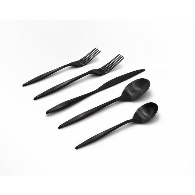 Milano 20 Piece 18/10 Stainless Steel Flatware Set, Service for 4