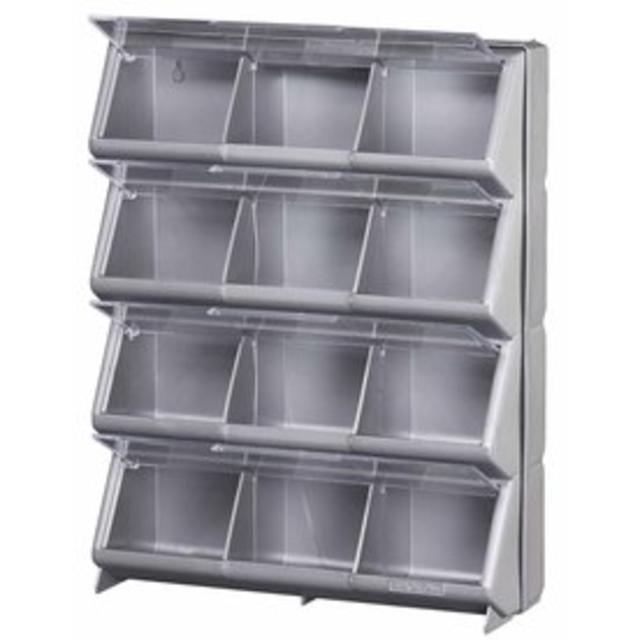 Stack-On Resin 12-Bin Storage Organizer