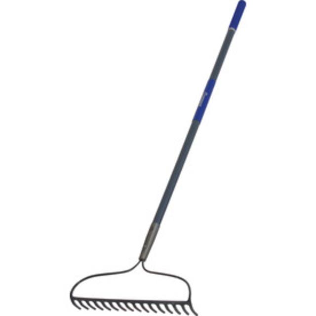 Kobalt 55.25-in L Fiberglass-Handle Forged Steel Garden Rake