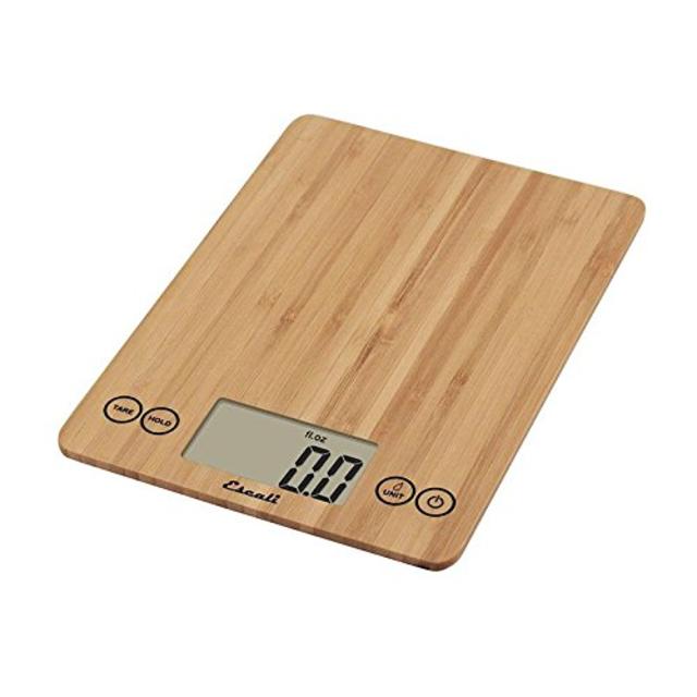 Escali Food Scale Bamboo