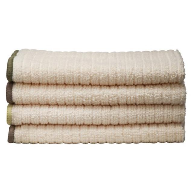 Microfiber Dish Cloth Set of 4 - Natural