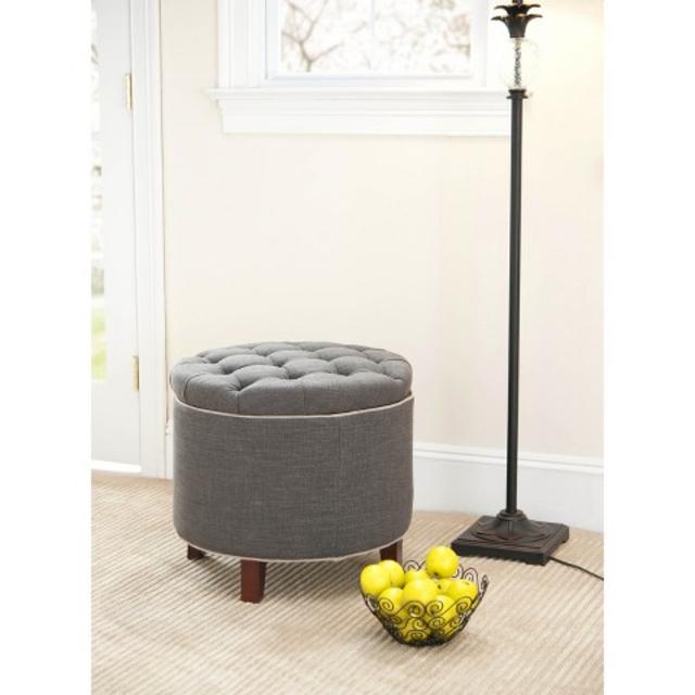 Safavieh Amelia Tufted Storage Ottoman