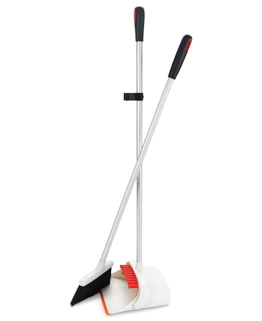 OXO Dustpan and Broom Set, Upright Sweep
