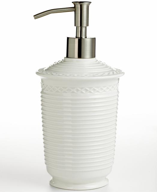 Martha Stewart Collection "Trousseau" Soap and Lotion Dispenser