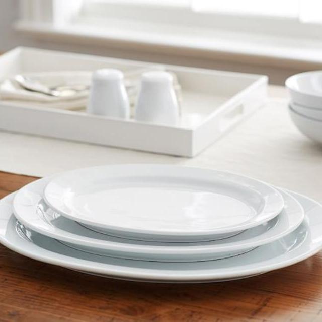 Great White Oval Platter Set