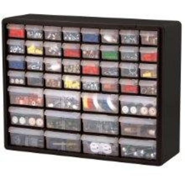 Hardware and Craft Cabinet, Black