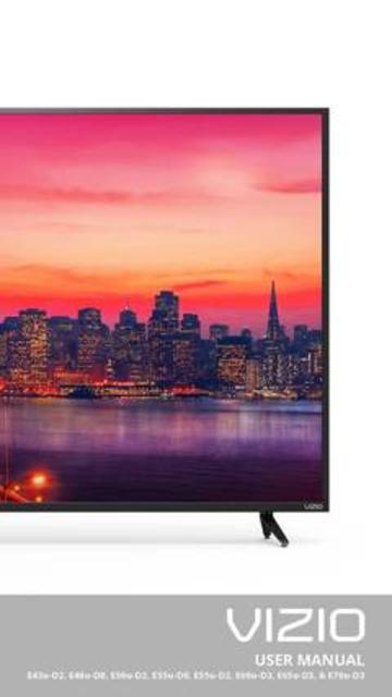 VIZIO E-Series E48u-D0 48-Inch 2160p 4K Ultra HD