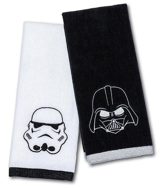Star Wars Hand Towel Set - Darth Vader & Stormtrooper
