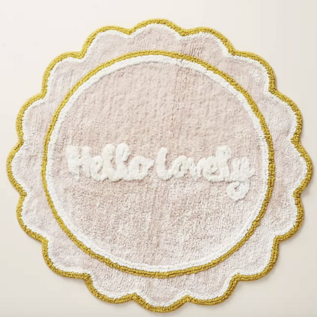 Hello Lovely Bath Mat