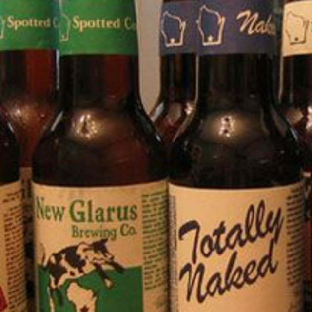 Spotted Cow and Totally Naked Beer