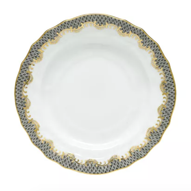 Herend Fish Scale Bread & Butter Plate (Handmade in Hungary)