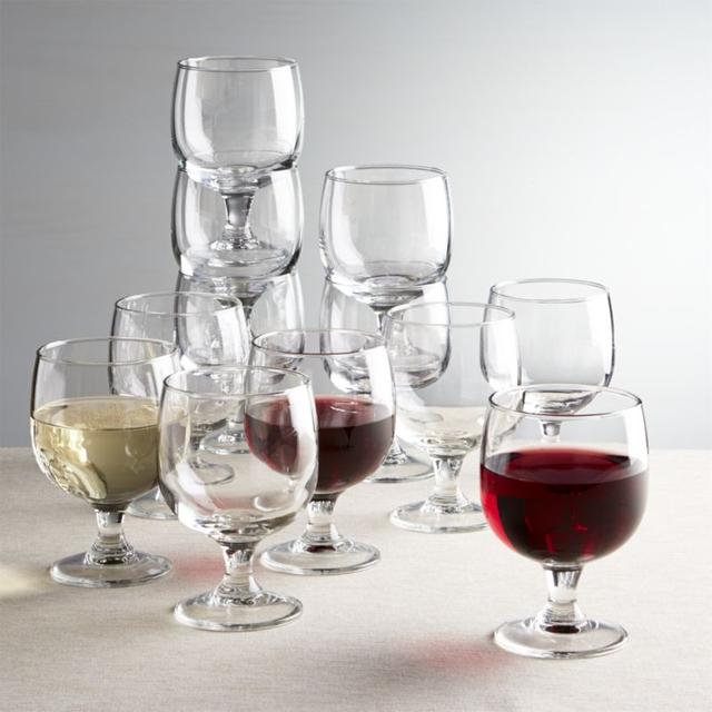 Set of 12 Eddy 11 oz. Everyday  Stacking Glasses