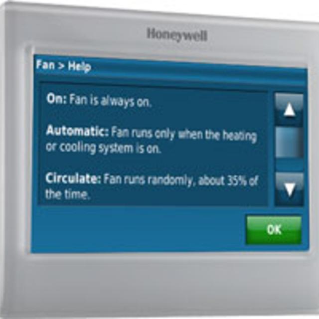 Honeywell Smart Thermostat, Wi-Fi, Touchscreen, Works with Amazon Alexa