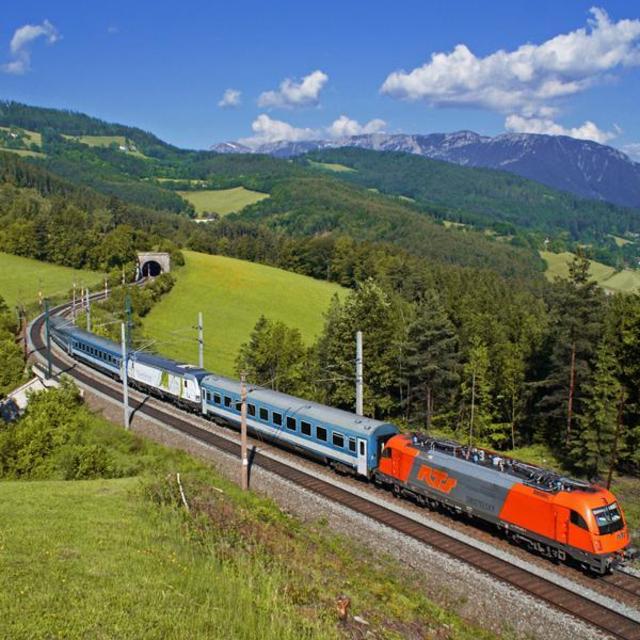 Train ride from Austria to Germany