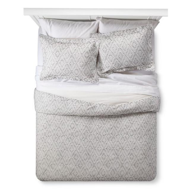 Gray Woven Duvet Cover Set - Nate Berkus™
