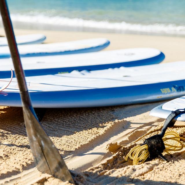 Paddleboarding for Two on Our Honeymoon