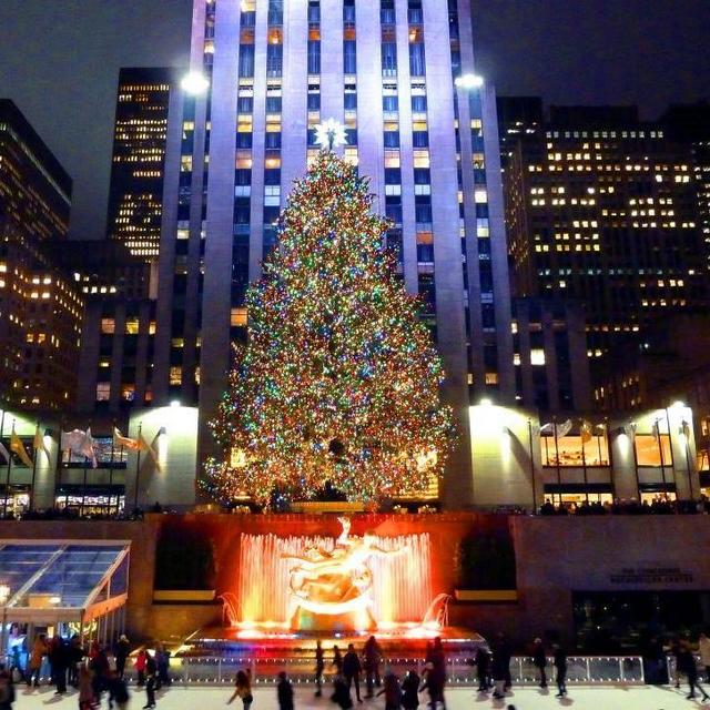 Ice Skating at the Rockefeller Center