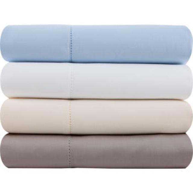 Baltic Linen 1000TC Sheet Set w/Hemstitching - King size, stone color