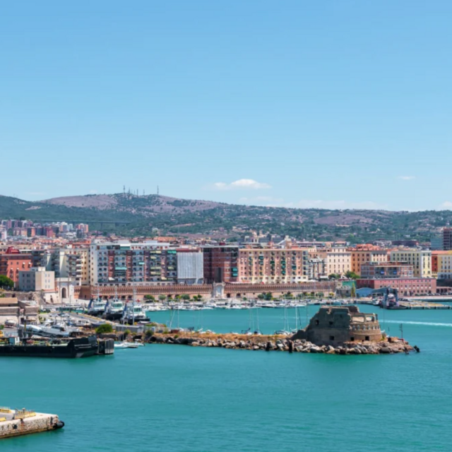 Cruise sailing from Rome