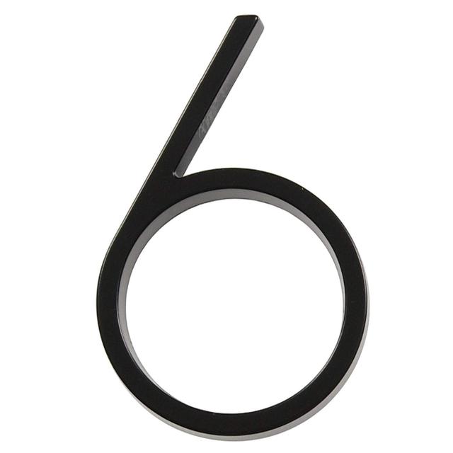 Distinctions by Hillman 843196 5-Inch Floating Mount House Black, Number 6