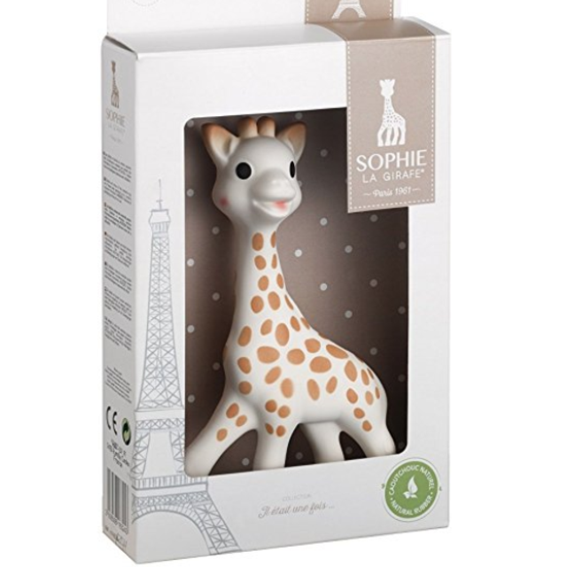 Vulli Sophie The Giraffe New Box, Polka Dots