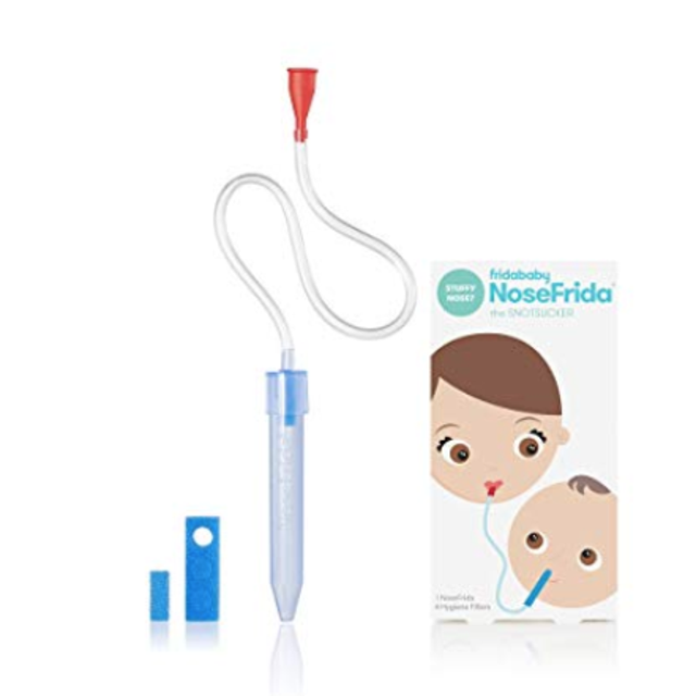 Fridababy NoseFrida Nasal Aspirator with 20 Extra Hygiene Filters