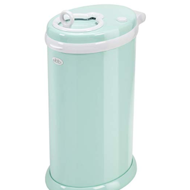 Ubbi Steel Odor Locking Diaper Pail, Mint