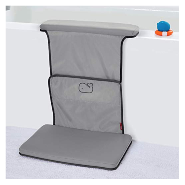 Skip Hop Skip Hop Moby Baby Bath Elbow Saver and Kneeler, Grey, Grey