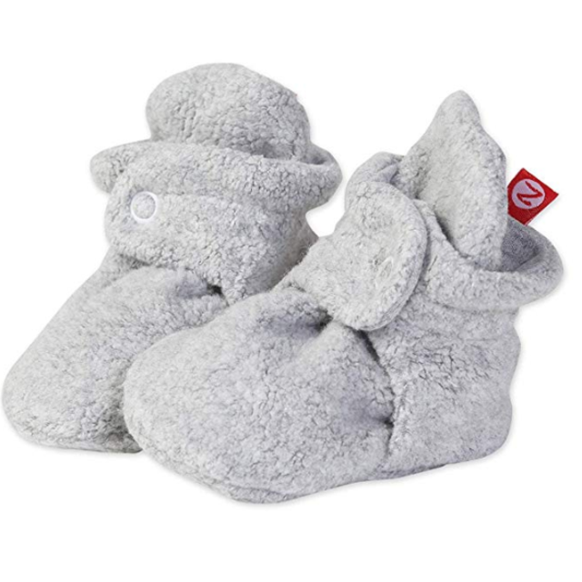 Zutano Unisex-Baby Newborn Cozie Fleece Bootie, 3M