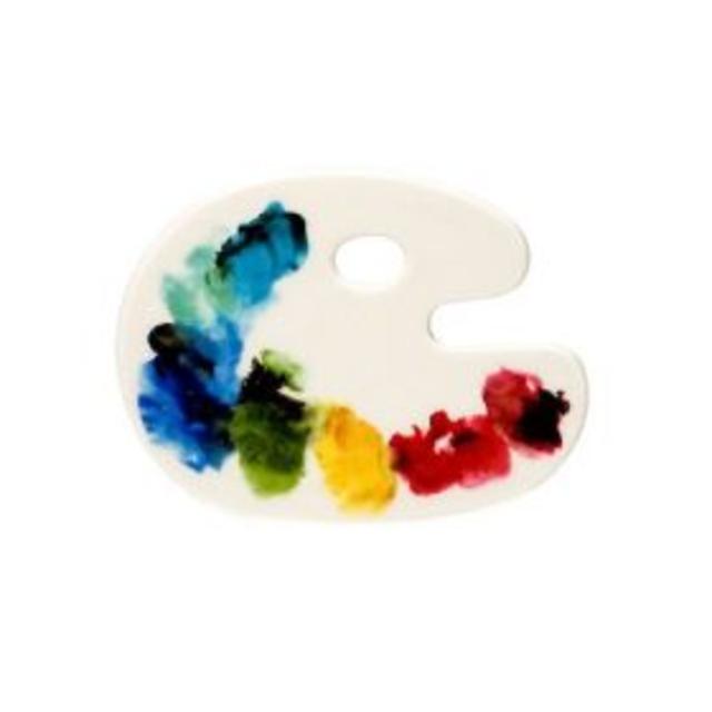 Artist Palette Coaster Set