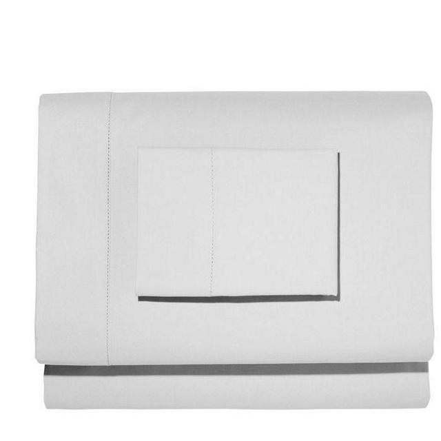 280-Thread-Count Pima Cotton Percale Sheet Set in White