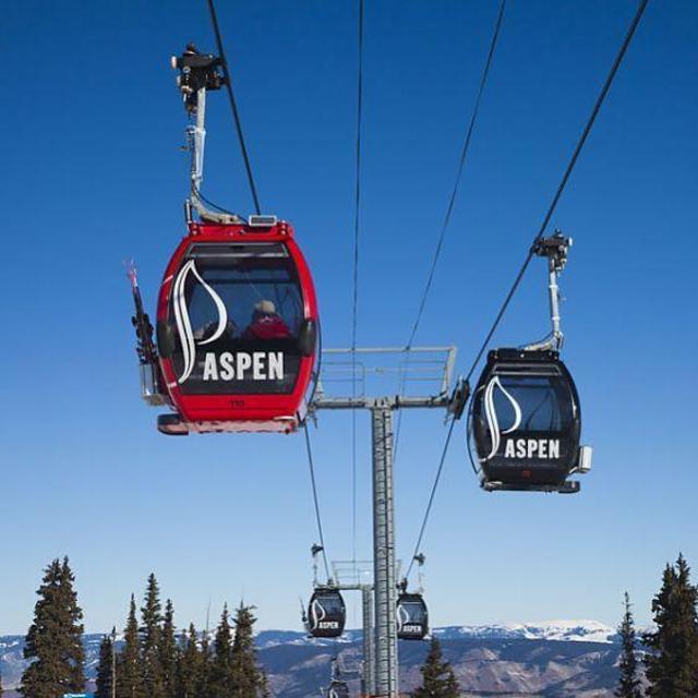 2x Gondola Rides Up Aspen Mountain