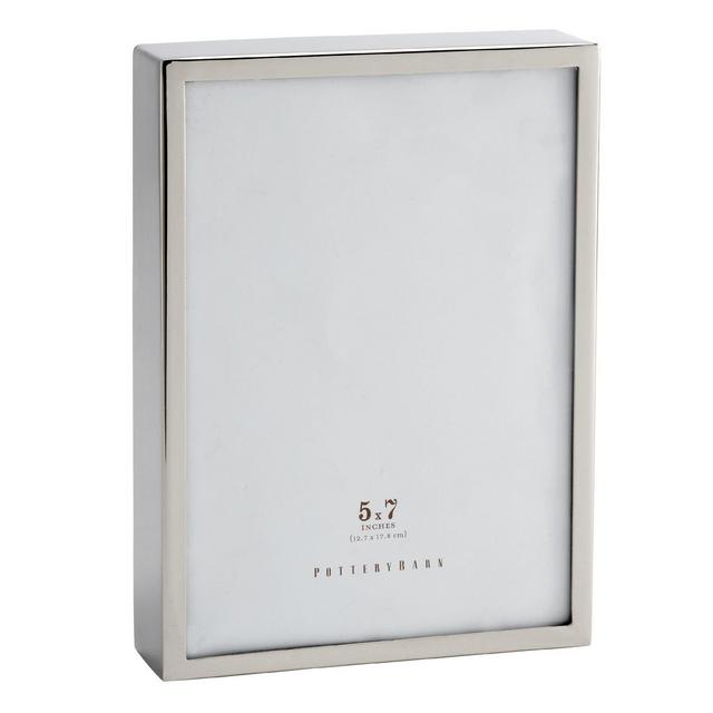 Pottery Barn Hagen Picture Frames - Silver 5x7