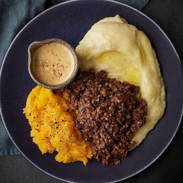 Dinner for Two: Haggis, neeps, & tatties