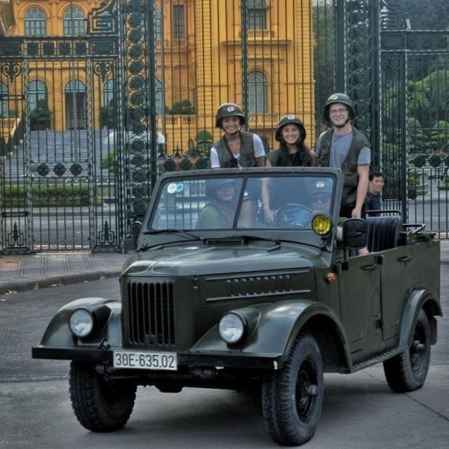 Honeymoon Hanoi Tour in Vintage Army Jeep