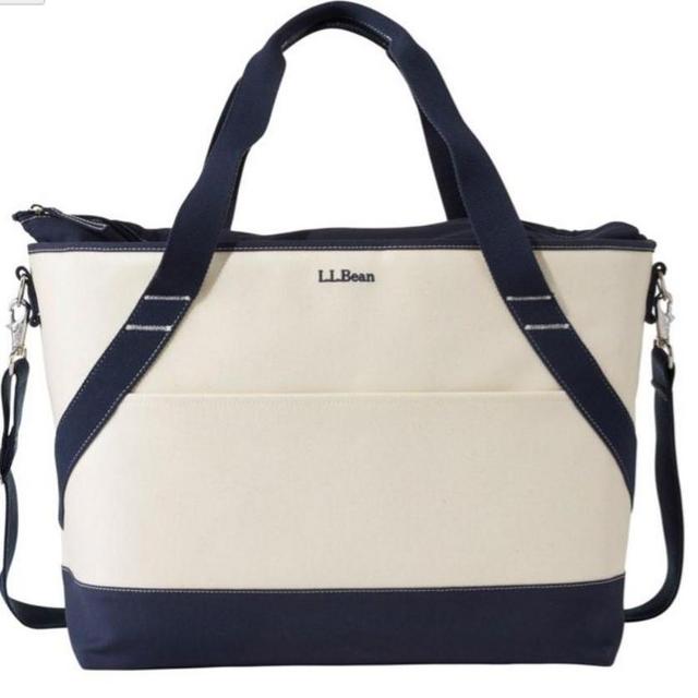 L.L. Bean Insulated Tote, Large, Color: Blue