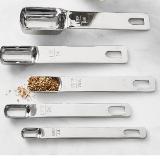 Spice Jar Measuring Spoons from Williams Sonoma