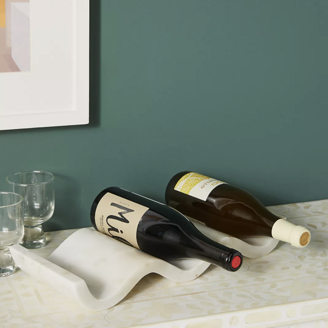 Robin Marble Wine Holder Anthropologie