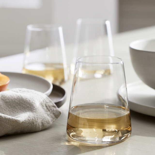Horizon Collection, Stemless, Set of 4, Clear