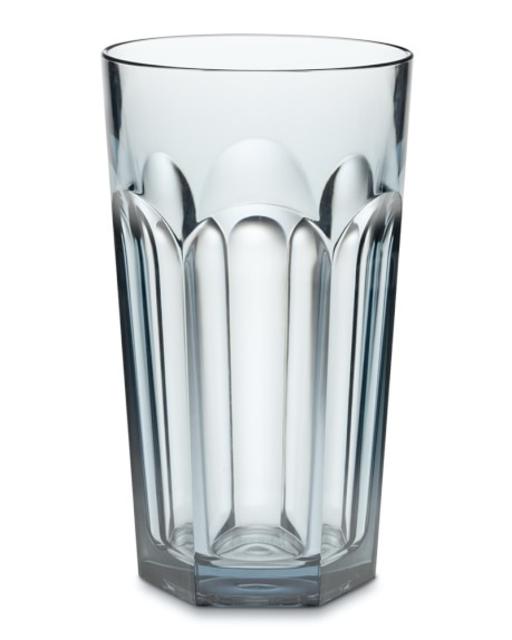 DuraClear® Large Faceted Tumblers, Set of 6