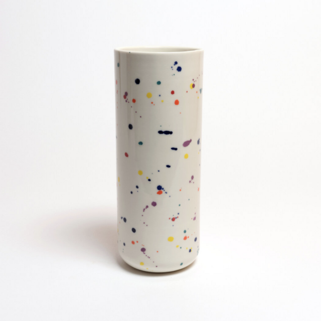 Fat and Felt Confetti Tall Vase