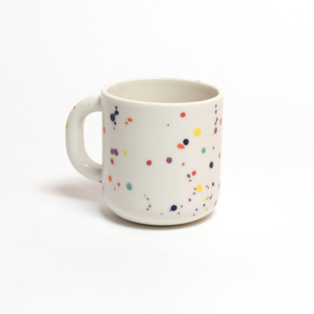 Felt and Fat Confetti Coffee Cup