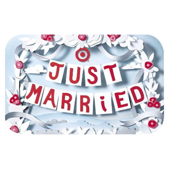 Target Gift Card - Just Married
